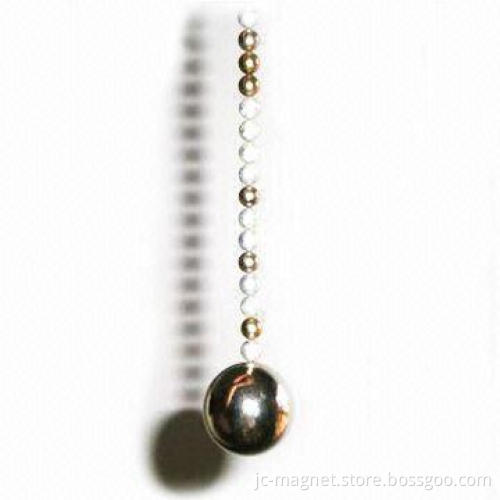 Magnetic Jewelry, Made of NdfeB Ball Magnet, Can be Plated, Customized Sizes are Welcome
